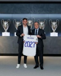 伟德体育-皇马与巴尔韦德完成续约 高额违约金锁定中场栋梁